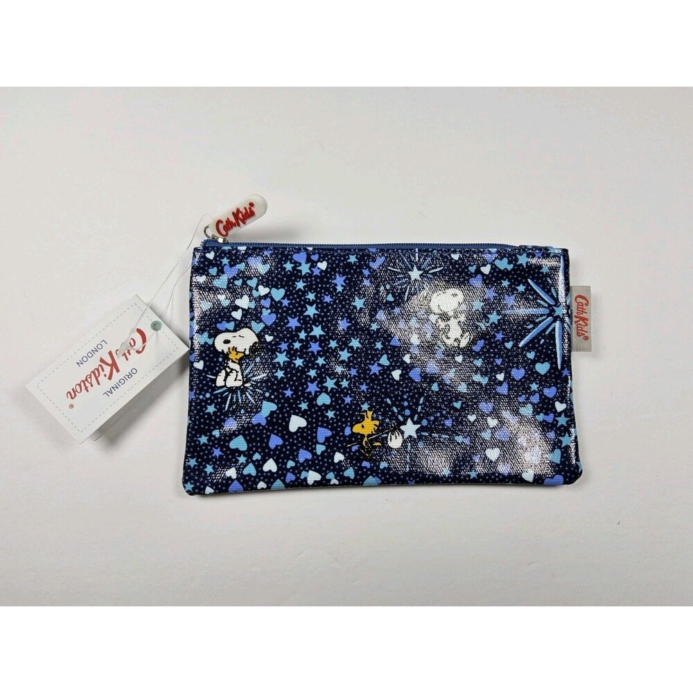 Cath Kidston X Peanuts Midnight Star Snoopy Zipper Pouch Bag